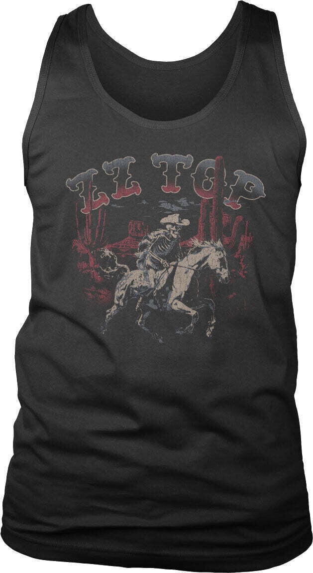 T-shirt ZZ Top Skeleton Cowboy Black XL T-shirt