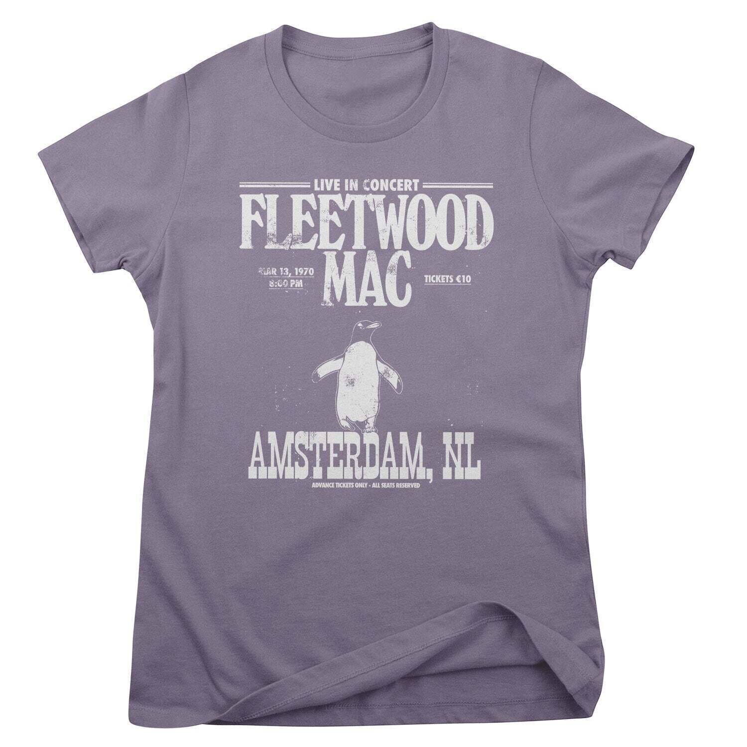 T-Shirt Fleetwood Mac Amsterdam 1970 Paragon M Ladies T-Shirt