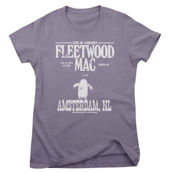 T-Shirt Fleetwood Mac Amsterdam 1970 Paragon M Ladies T-Shirt - 1
