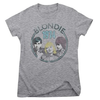 T-shirt Blondie Circular 1974 Heather Grey XL Feminino T-shirt - 1