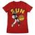 T-Shirt Elvis Presley Sun Records Red L Ladies T-Shirt