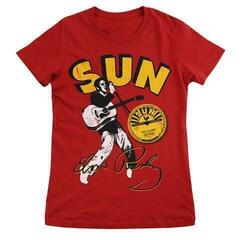 T-shirt Elvis Presley Sun Records Red XL Feminino T-shirt