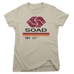 T-Shirt System of a Down Imaginary Eight Track Khaki XL Ladies T-Shirt