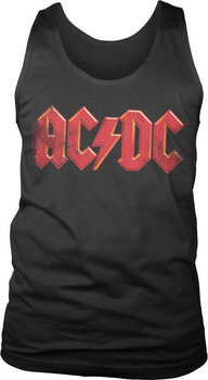 T-shirt AC/DC Distressed Logo Black XL T-shirt - 1