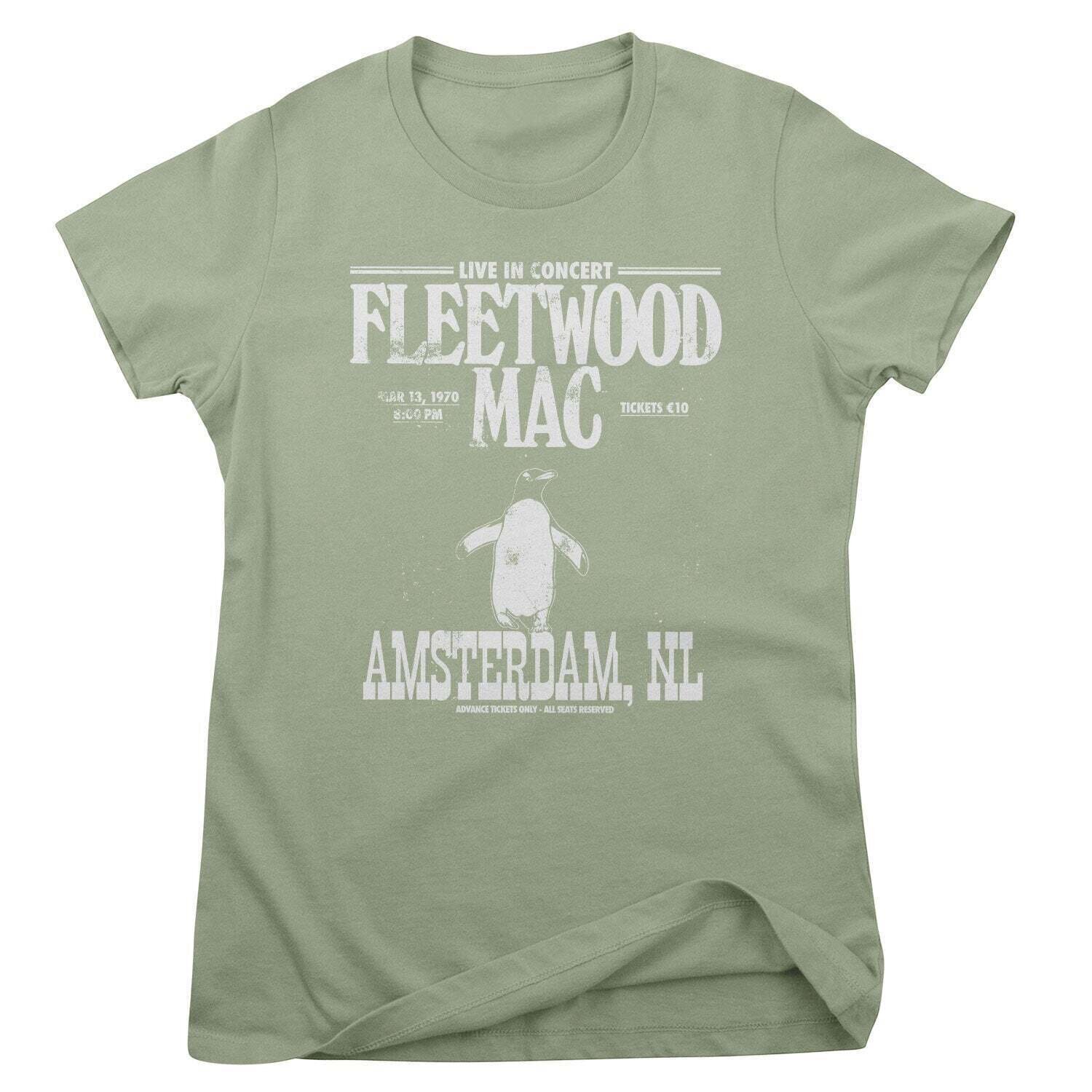T-Shirt Fleetwood Mac Amsterdam 1970 Pistachio XL Ladies T-Shirt