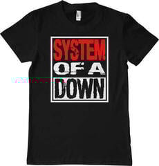 Koszulka System of a Down Logo Black 4XL Koszulka