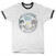 T-Shirt Blondie Circular 1974 Ringer White/Black L T-Shirt