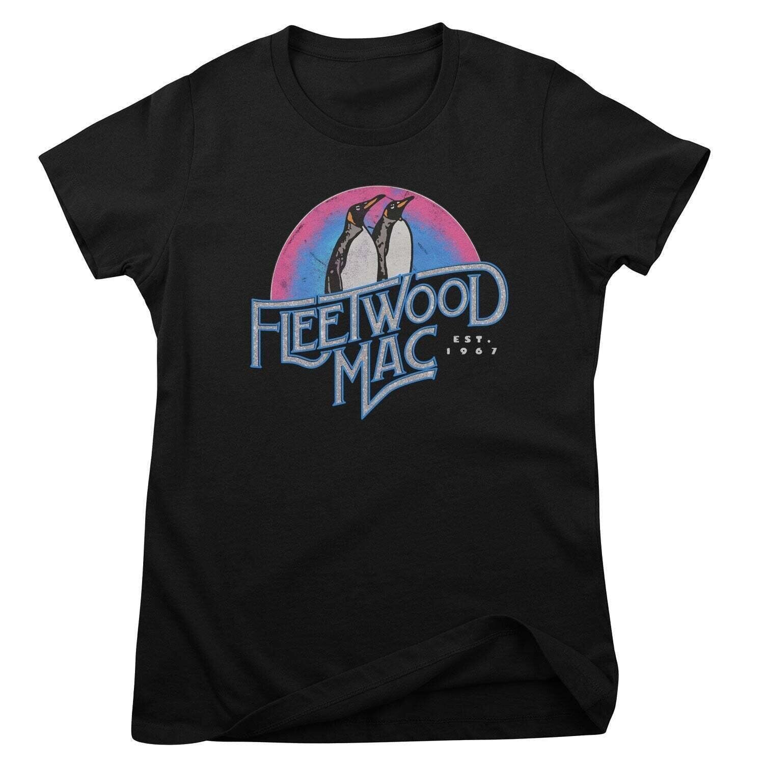 Camiseta de manga corta Fleetwood Mac Est 1967 Black 2XL De mujer Camiseta de manga corta