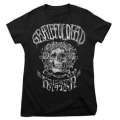 T-shirt Grateful Dead Halloween 1970 Black S Feminino T-shirt
