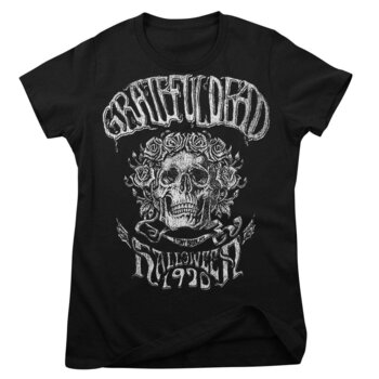 T-shirt Grateful Dead Halloween 1970 Black XL Feminino T-shirt - 1