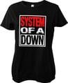 System of a Down Logo Black S Moteriški Marškinėliai