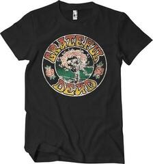 Koszulka Grateful Dead Skull & Roses Black 4XL Koszulka