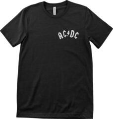 T-shirt AC/DC For Those About To Rock (Back Print) Black S Feminino T-shirt