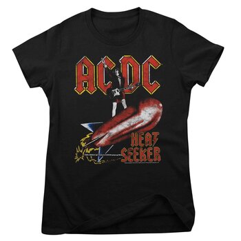T-shirt AC/DC Heat Seeker Black XL Feminino T-shirt - 1