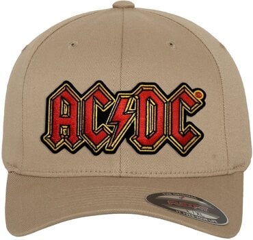 Dangtelis AC/DC Logo Kepurė Khaki L/XL - 1