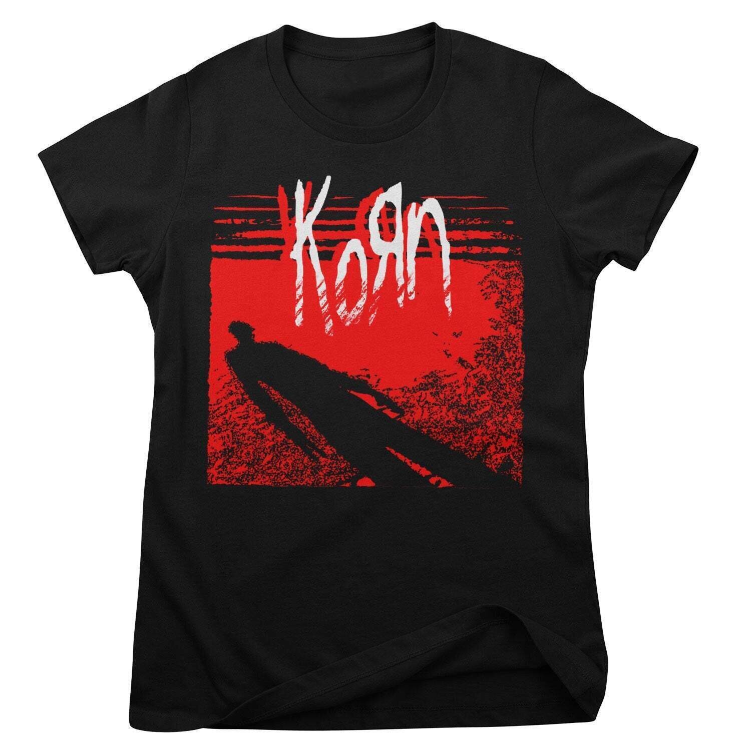T-shirt Korn Shadow Black S Feminino T-shirt