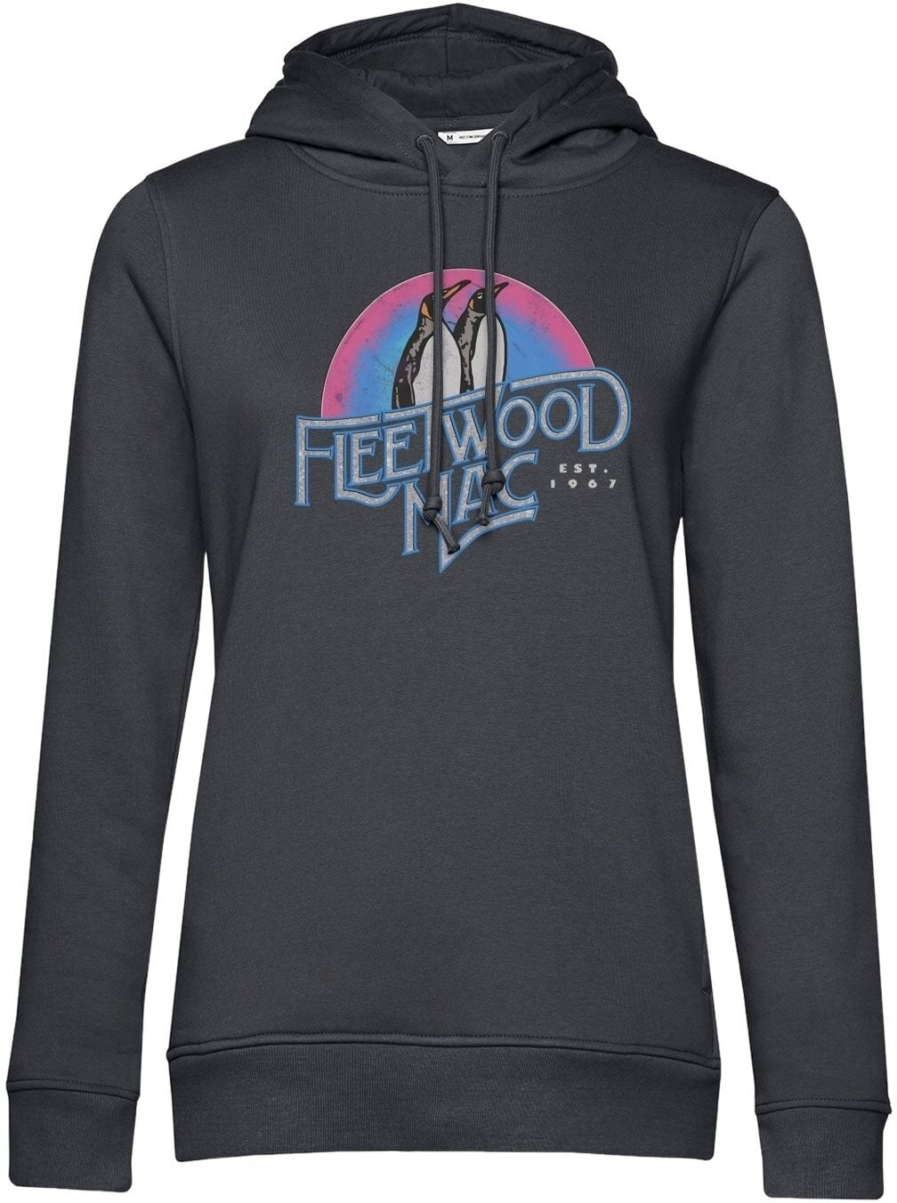 Capuchon Fleetwood Mac Est 1967 Dark Grey XL Dames Capuchon