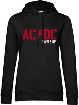 Hettegenser AC/DC PWR-UP Black XL Ladies Hettegenser - 1