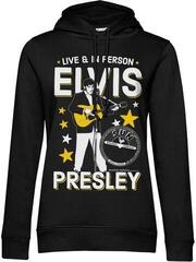 Majica Elvis Presley Live & In Person Black M Ženske Majica