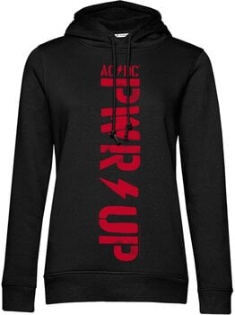Capuchon AC/DC PWR-Up Vertical Logo Black XL Dames Capuchon - 1
