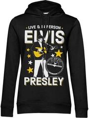 Majica Elvis Presley Live & In Person Black 2XL Ženske Majica