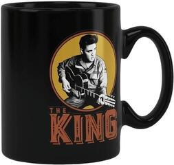 Bokalas / Puodelis / Butelis Elvis Presley The King Of Rock 'n Roll Krūze Black 350 ml