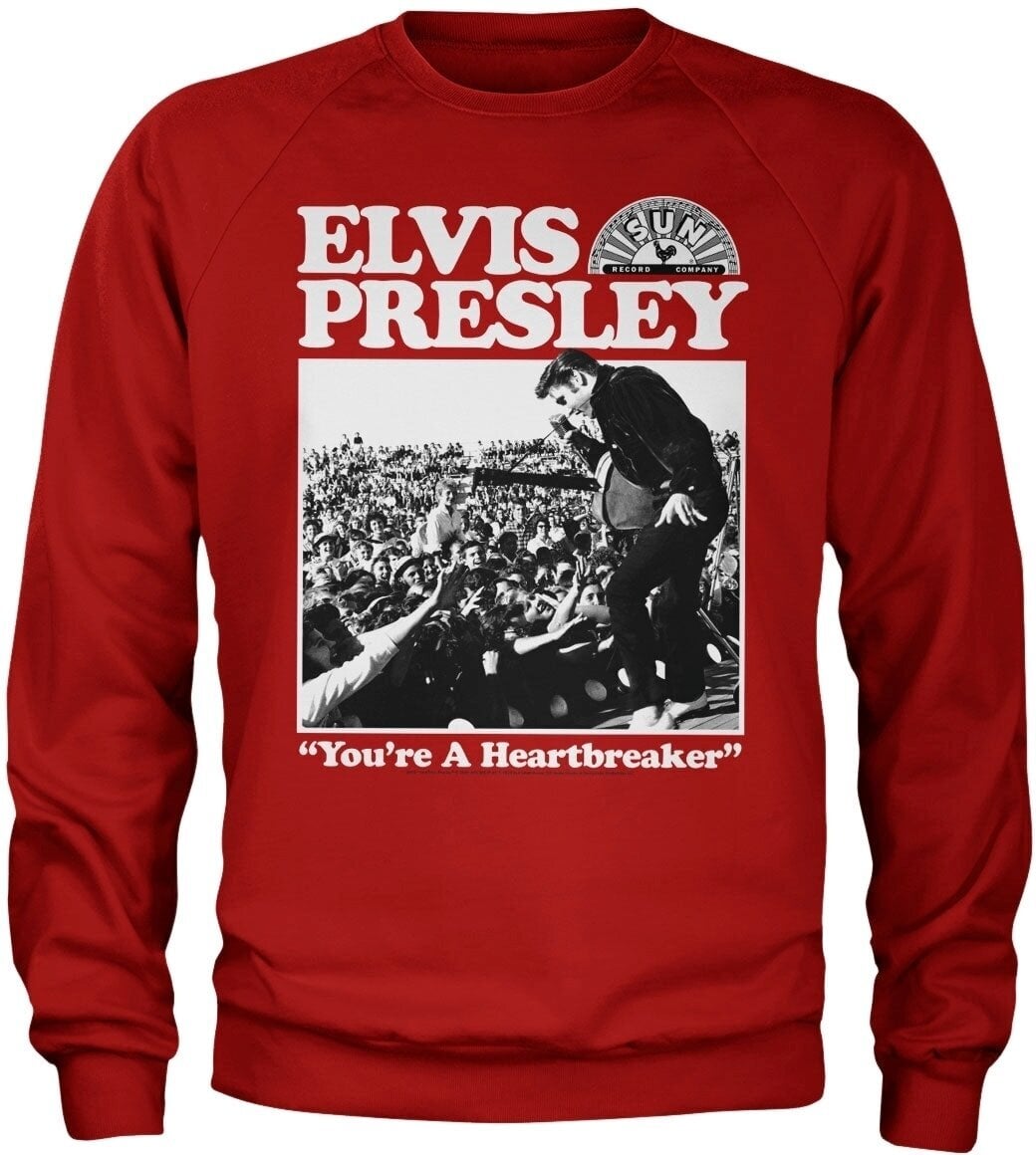 Majica Elvis Presley Heartbreaker Red M Majica