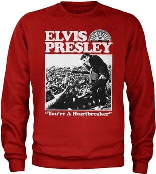 Majica Elvis Presley Heartbreaker Red 2XL Majica - 1