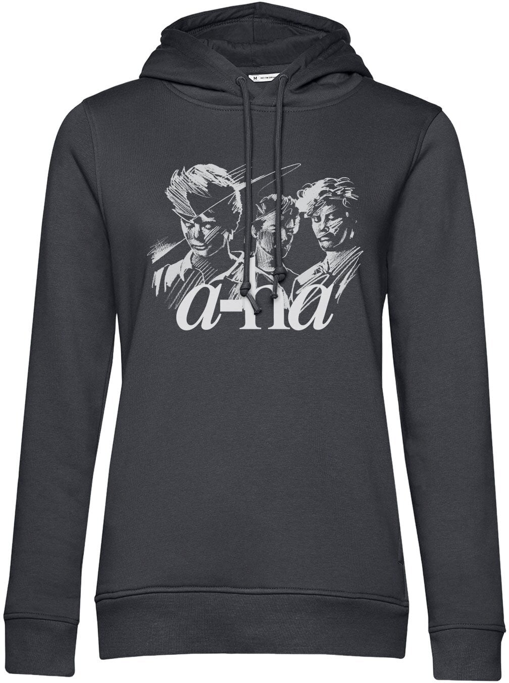 Majica A-HA Band Sketch Dark Grey 2XL Ženske Majica