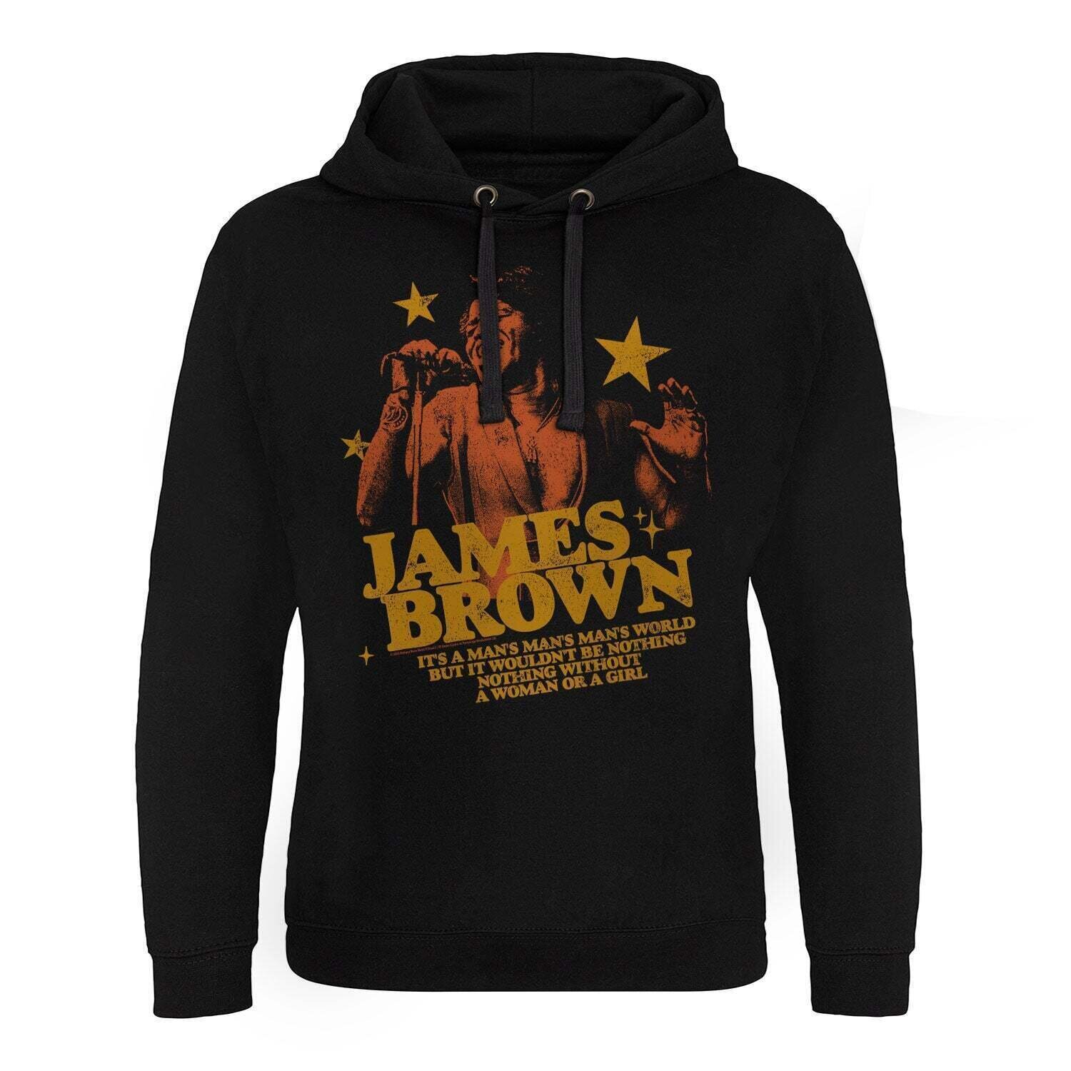 Majica James Brown It's a Man's World Black XL Majica
