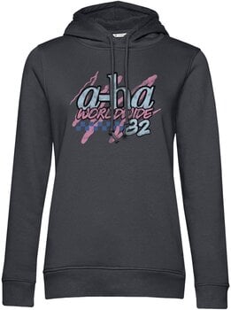 Hoodie A-HA Worldwide '82 Dark Grey XL Ženske Hoodie - 1