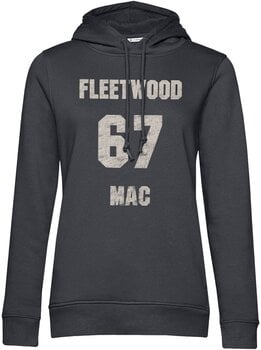 Capuchon Fleetwood Mac 67 Distressed Dark Grey L Dames Capuchon - 1