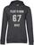 Hettegenser Fleetwood Mac 67 Distressed Dark Grey M Ladies Hettegenser