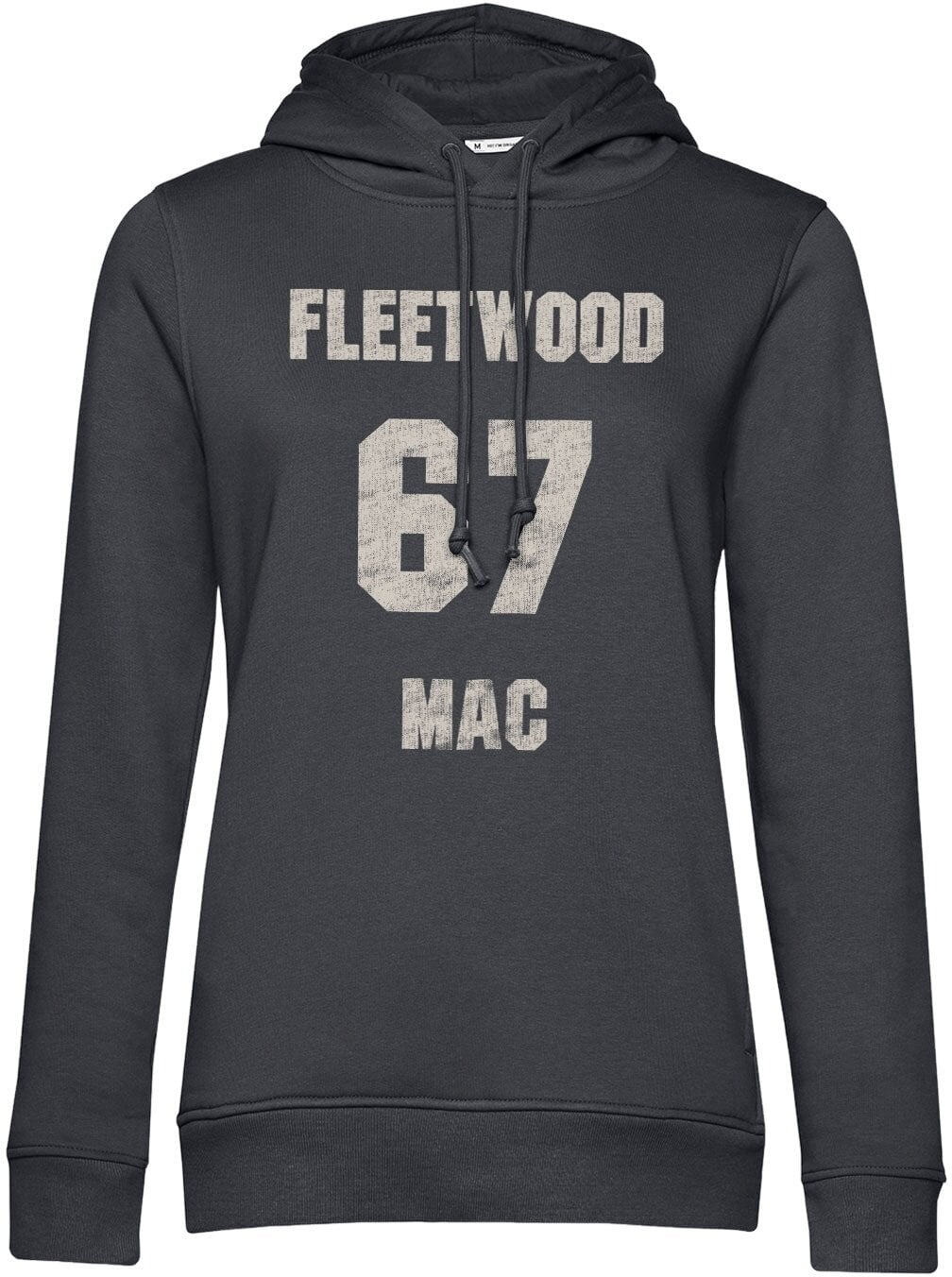 Capuchon Fleetwood Mac 67 Distressed Dark Grey S Dames Capuchon