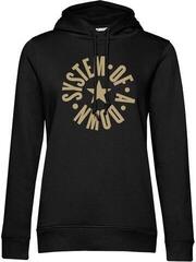 Capuchon System of a Down Circle Star Logo Black S Dames Capuchon