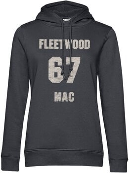 Capuchon Fleetwood Mac 67 Distressed Dark Grey 2XL Dames Capuchon - 1