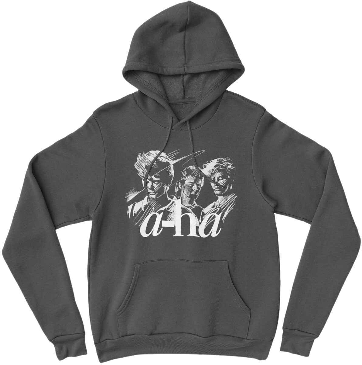 Majica A-HA Band Sketch Dark Grey L Majica