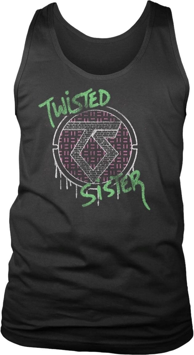 Shirt Twisted Sister Bone Splash Black 2XL Shirt