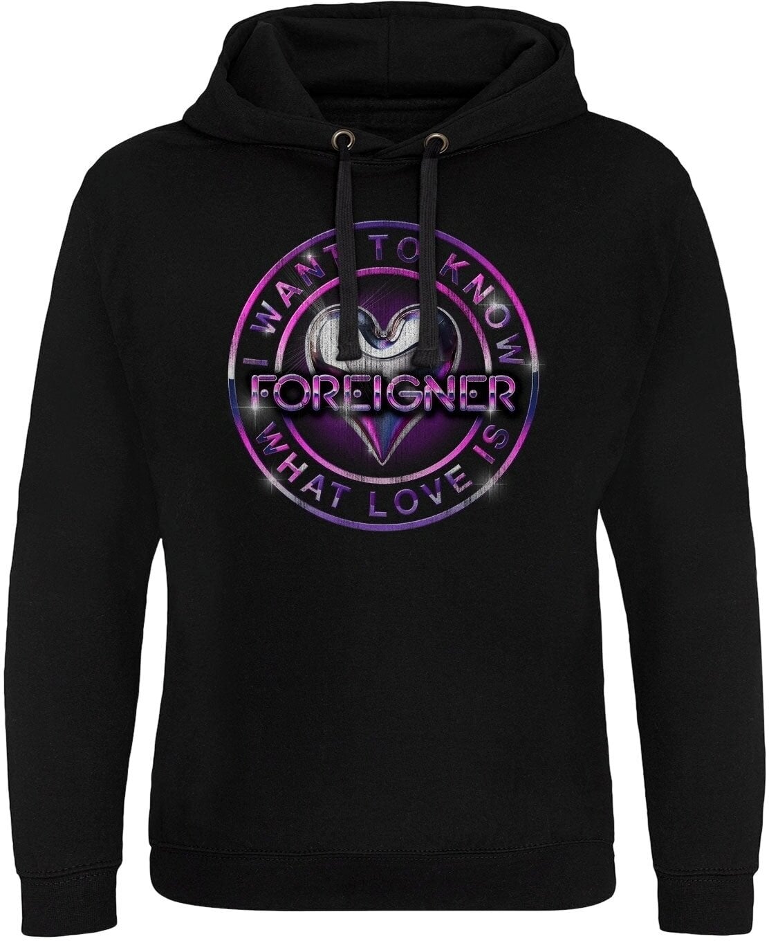 Majica Foreigner I Want To Know What Love Is Black XL Majica