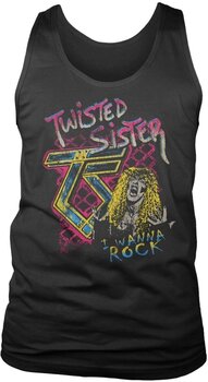 T-shirt Twisted Sister I Wanna Rock Black XL T-shirt - 1