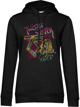 Majica Twisted Sister I Wanna Rock Black M Ženske Majica - 1