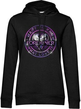 Majica Foreigner I Want To Know What Love Is Black 2XL Ženske Majica - 1