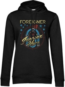 Majica Foreigner Jukebox Hero Black S Ženske Majica - 1