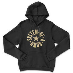 Hoodie System of a Down Circle Star Logo