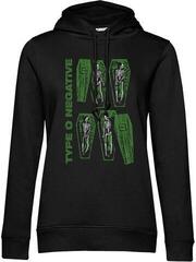 Hettegenser Type O Negative Coffins Black L Ladies Hettegenser