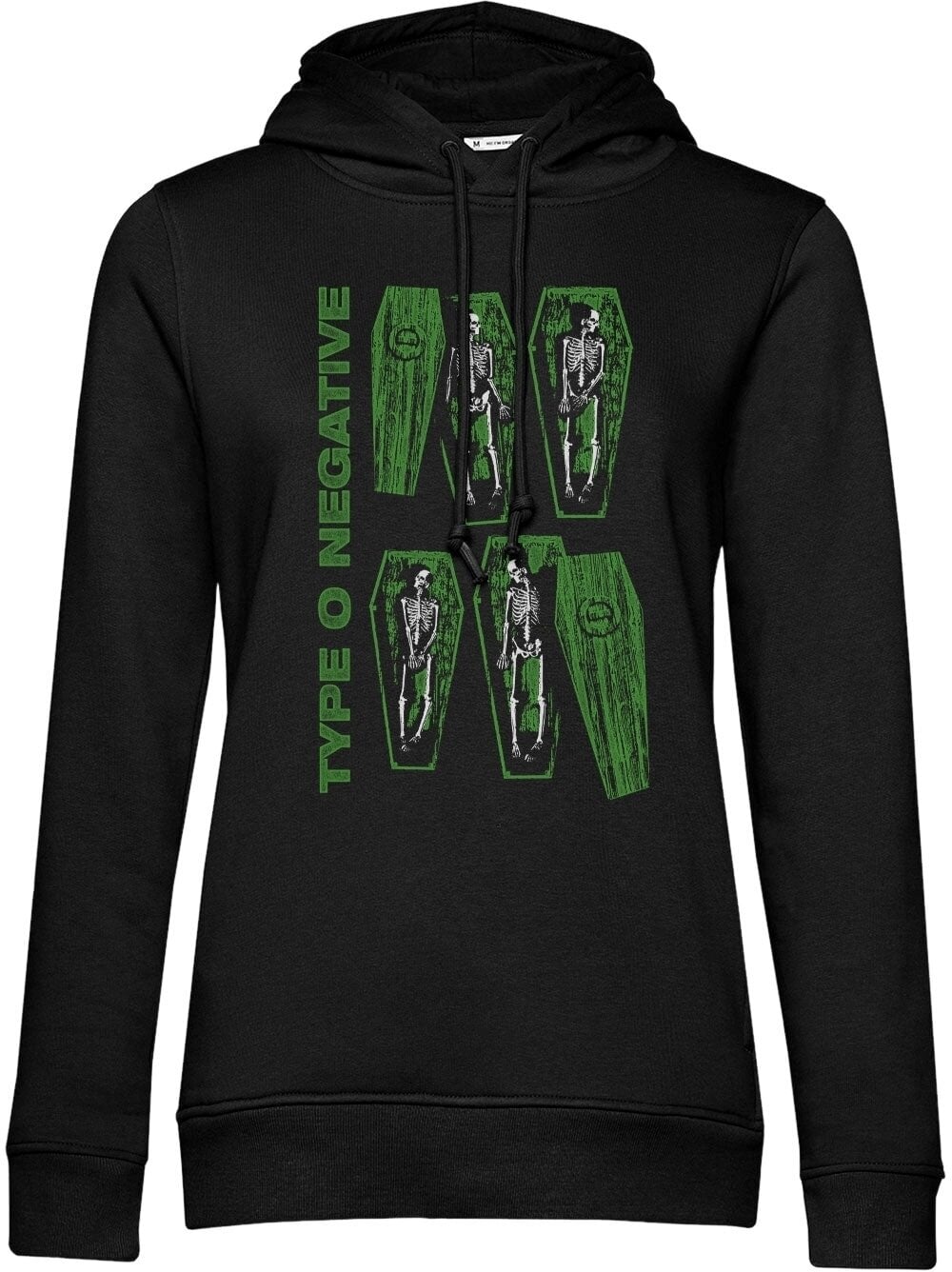 Capuchon Type O Negative Coffins Black XL Dames Capuchon
