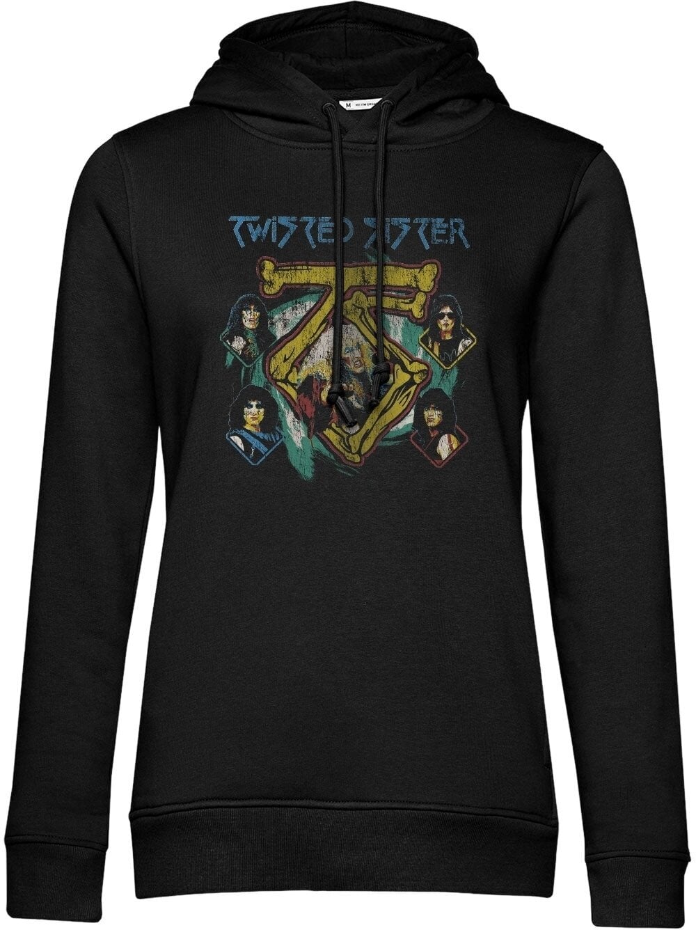 Majica Twisted Sister Vintage Band Black 2XL Ženske Majica