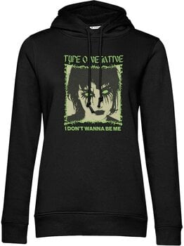 Capuchon Type O Negative I Don't Wanna Be Me Black XL Dames Capuchon - 1