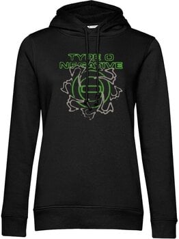 Capuchon Type O Negative O Logo Black L Dames Capuchon - 1