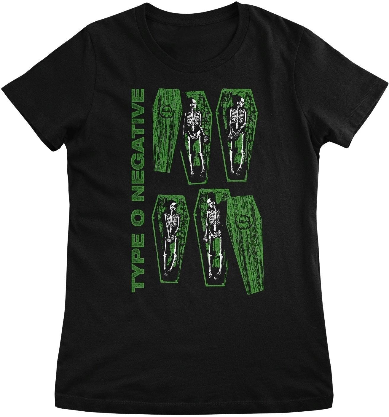 T-särk Type O Negative Coffins Black S Naiste T-särk